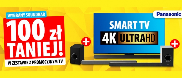 Promocja na telewizory PANASONIC w Media Expert