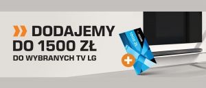 Promocja na telewizory LG w SATURN!