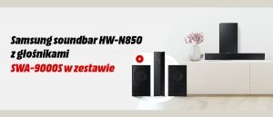Promocja na soundbar SAMSUNG  z głośnikami w zestawie w Media Markt!