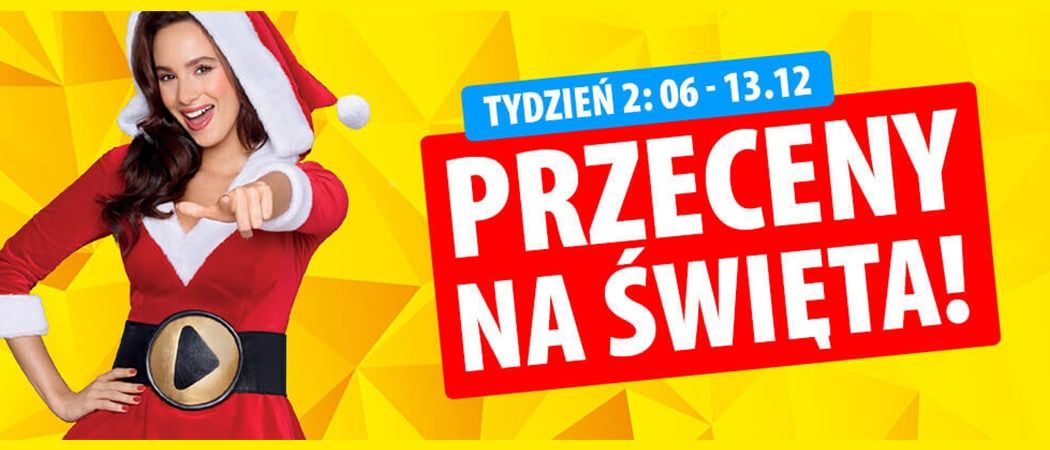 Kup sprzęt RTV z dodatkowymi zniżkami w promocji "Przeceny na Święta!" w Media Expert!