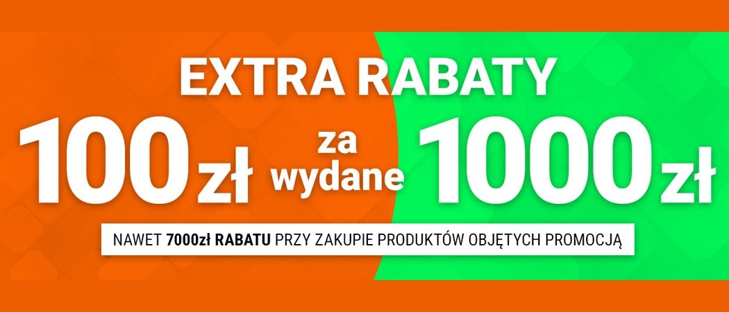 Promocja EXTRA RABATY w Avans - kup wybrane AGD taniej z kodem rabatowym!