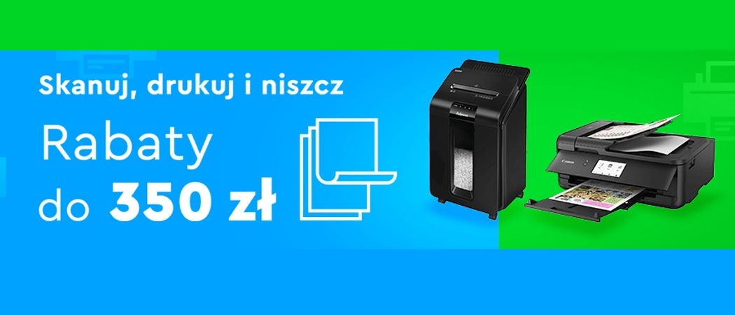 Kup drukarkę lub niszczarkę nawet do 350 zł taniej w promocji Ole Ole!