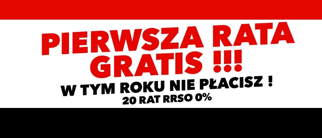 Promocja ratalna w RTV EURO AGD - kup wybrany sprzęt na 20 darmowych rat i otrzymaj ratę gratis i odroczenie spłaty!