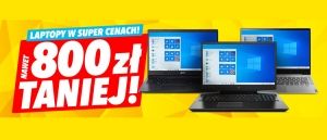 Promocja na laptopy w Media Expert