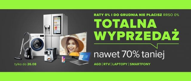 Promocja TOTALNA WYPRZEDAŻ w Neonet
