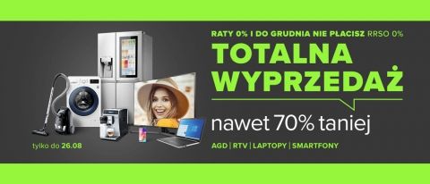 Promocja TOTALNA WYPRZEDAŻ w Neonet