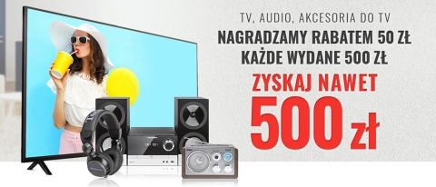 Promocja na telewizory i sprzęt audio w NEO24