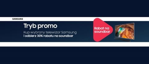 Promocja na telewizory SAMSUNG w RTV EURO AGD