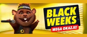 Promocja "Black weeks - Mega okazje" w Media Expert 