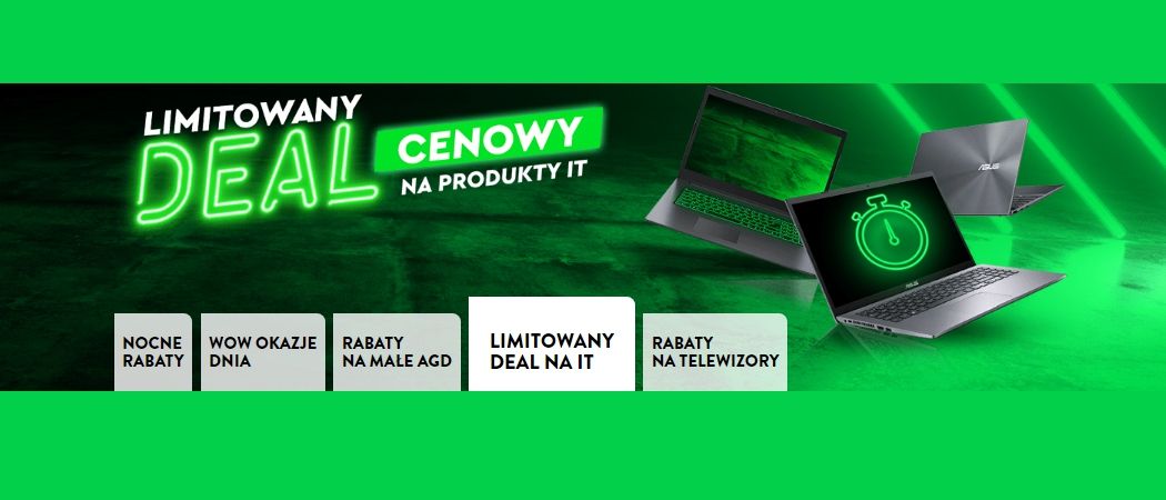 Promocja LIMITOWANY DEAL CENOWY w Ole Ole - kup jeszcze tanie promocyjny laptop