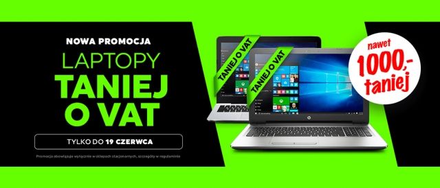 Promocja na laptopy w NEONET