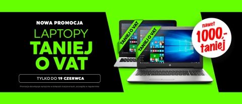 Promocja na laptopy w NEONET