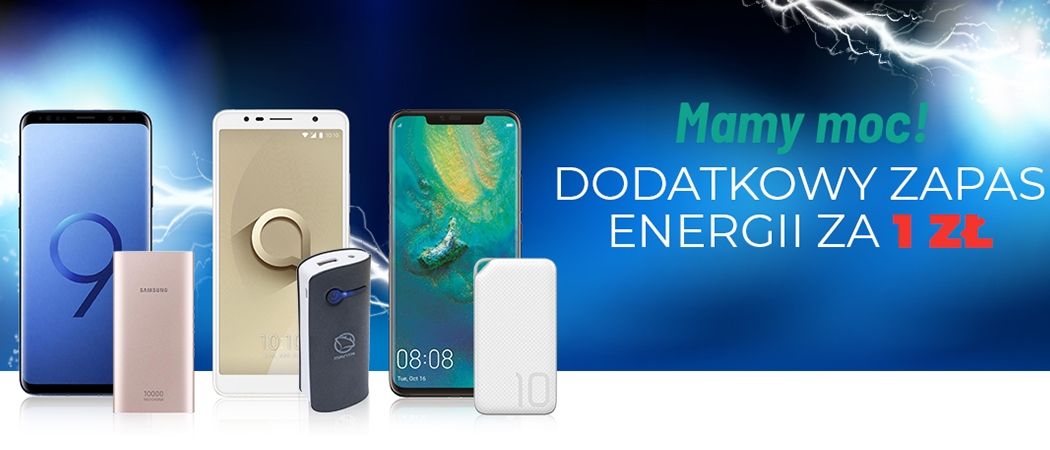 Promocja w Neo24 - kup wybrany smartfon i odbierz powerbank za 1 zł!