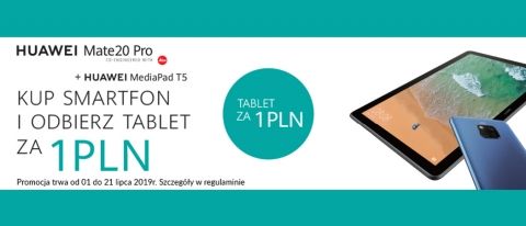 Promocja na smartfony HUAWEI w RTV EURO AGD
