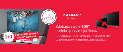 Promocja na telewizory SHARP w RTV EURO AGD