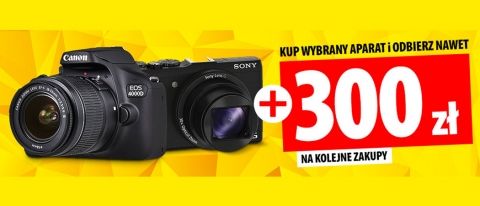 Promocja na aparaty w Media Markt!