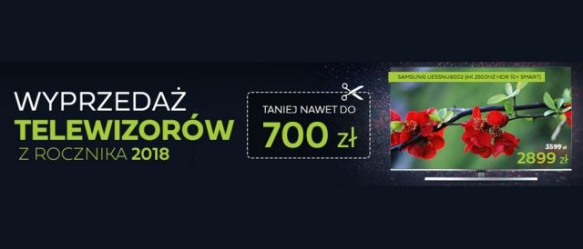 Promocja na telewizory w Sferis