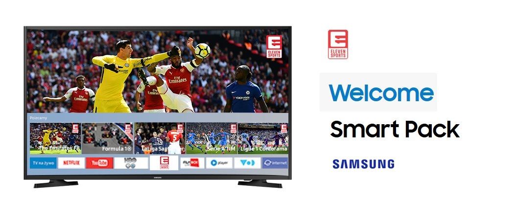 Promocja na telewizory SAMSUNG - odbierz pakiet Eleven Sports graits!