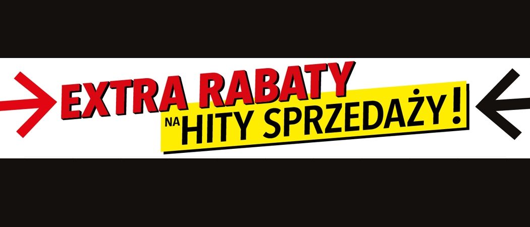 Kup wybrany sprzęt z dodatkowym rabatem w promocji "Extra rabaty na hity sprzedaży" w RTV EURO AGD!