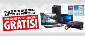 Promocja na komputery i laptopy z prezentem w Media Expert