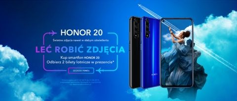 Promocja na smartfony HONOR 