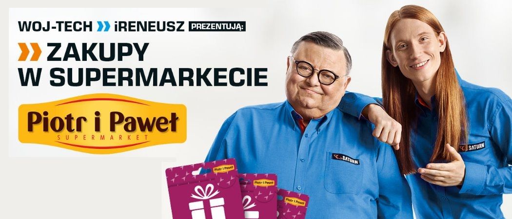 Kup sprzęt RTV i odbierz bony na darmowe zakupy w Piotr i Paweł!