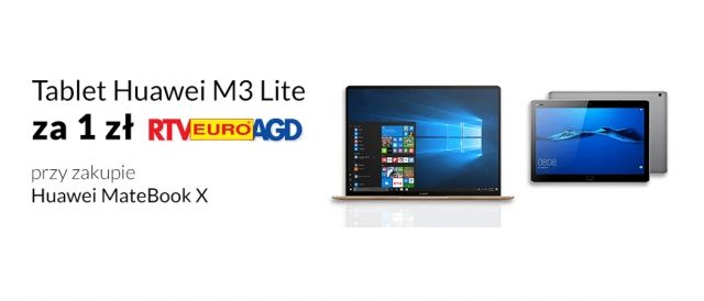 Tablet za 1 zł w  RTV Euro AGD