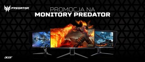 Promocja na monitory ACER Predator w RTV EURO AGD