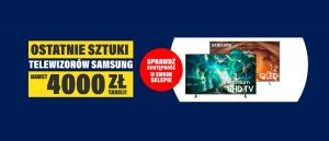 Promocja na telewizory SAMSUNG w RTV EURO AGD