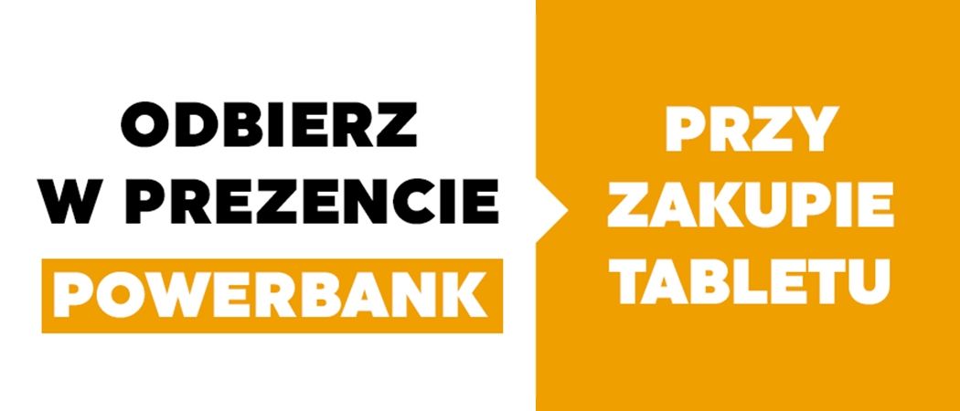 Kup promocyjny tablet i odbierz powerbank w promocji sklep&oacute;w Neonet!
