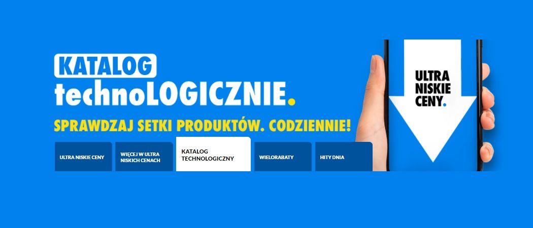 Promocja KATALOG TECHNOLOGICZNIE w RTV EURO AGD - kup taniej promocyjne RTV!