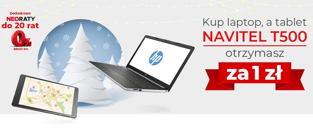 Promocja w Neo24 - kup promocyjny laptop, a tablet otrzymasz w prezencie za 1 zł!